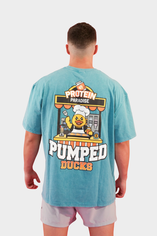 Protein Paradise Tee - Teal