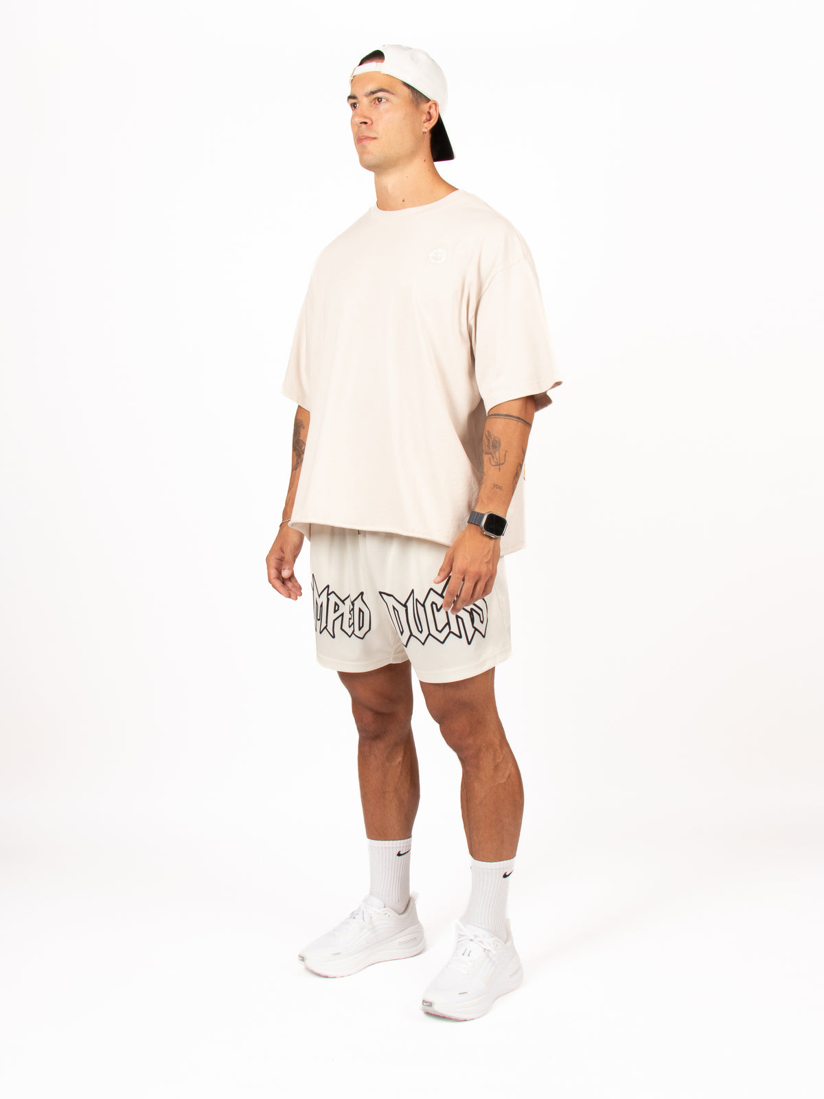 Worth A Shot Oversized T-Shirt — Bone