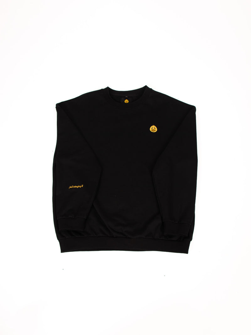 Signature Crewneck — Black