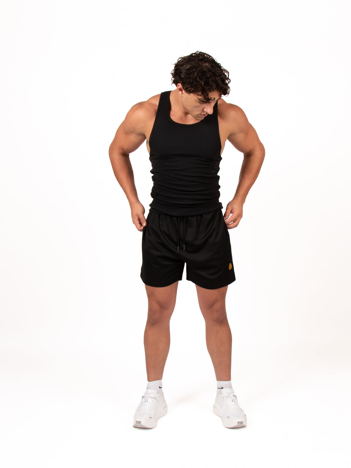 Original Logo Mesh Shorts