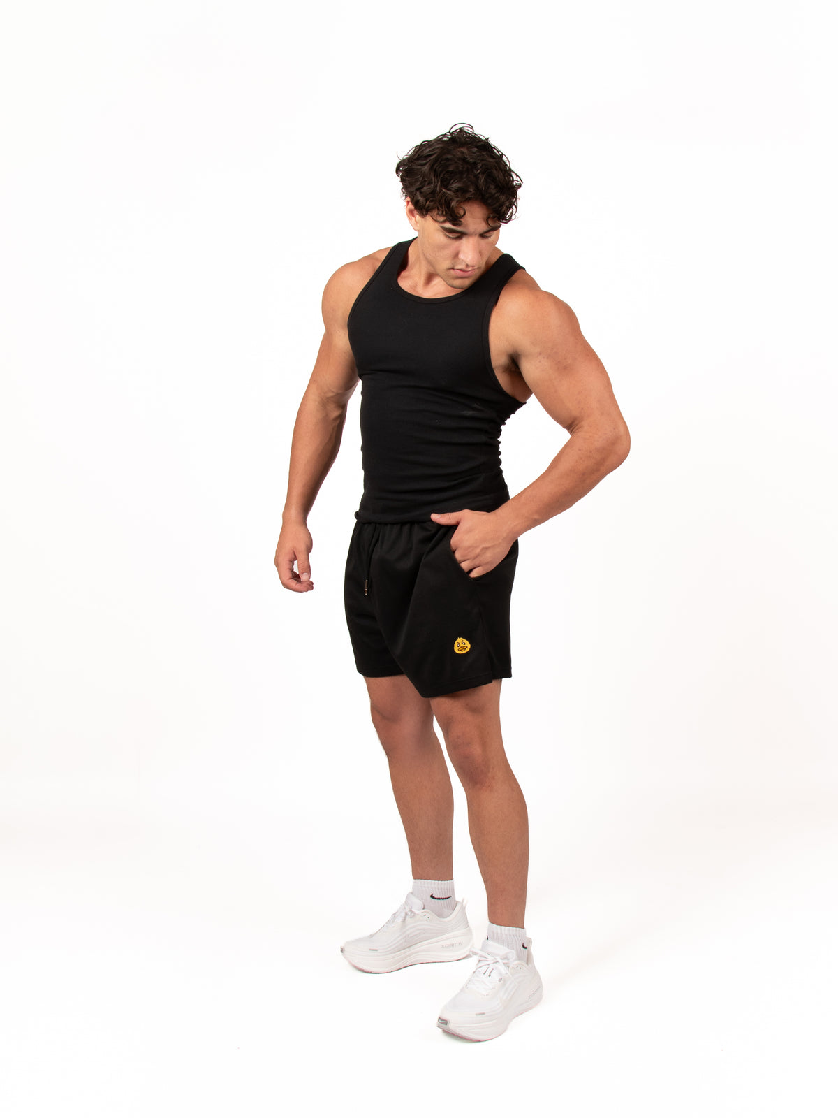 Original Logo Mesh Shorts